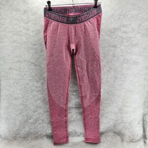 Gymshark Vital Seamless 2.0 Leggings Pink Marl Women's Size M Workout Athleisure